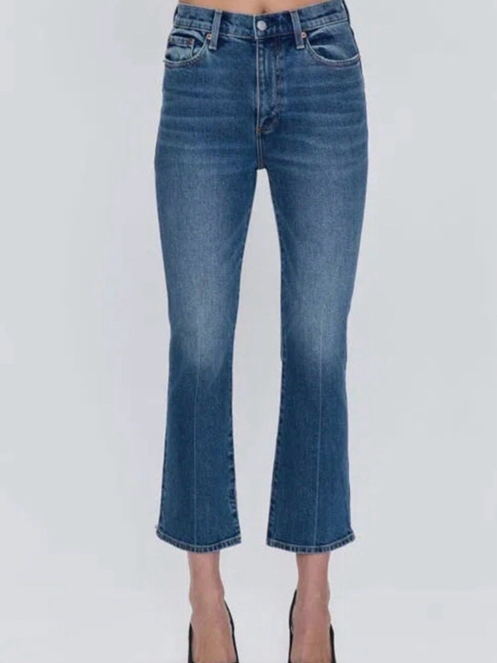pistola Lennon High-Waist Ankle Bootcut Jeans in Milano Wash. Size 31